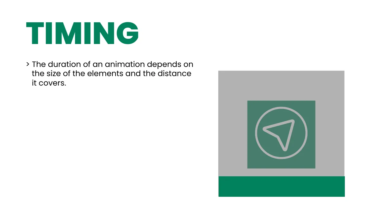 Suggaa brand guidelines page 99: Timing