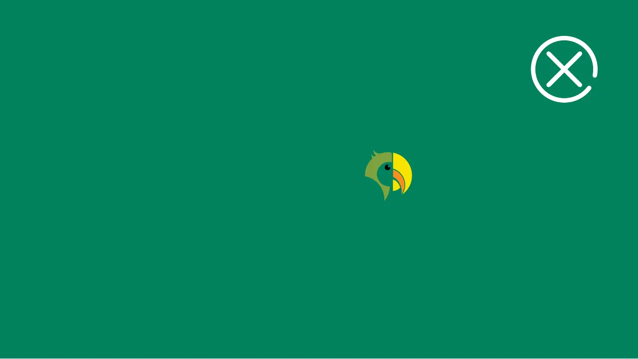 Logo placement example 4: Symbol alone on Suggaa Green