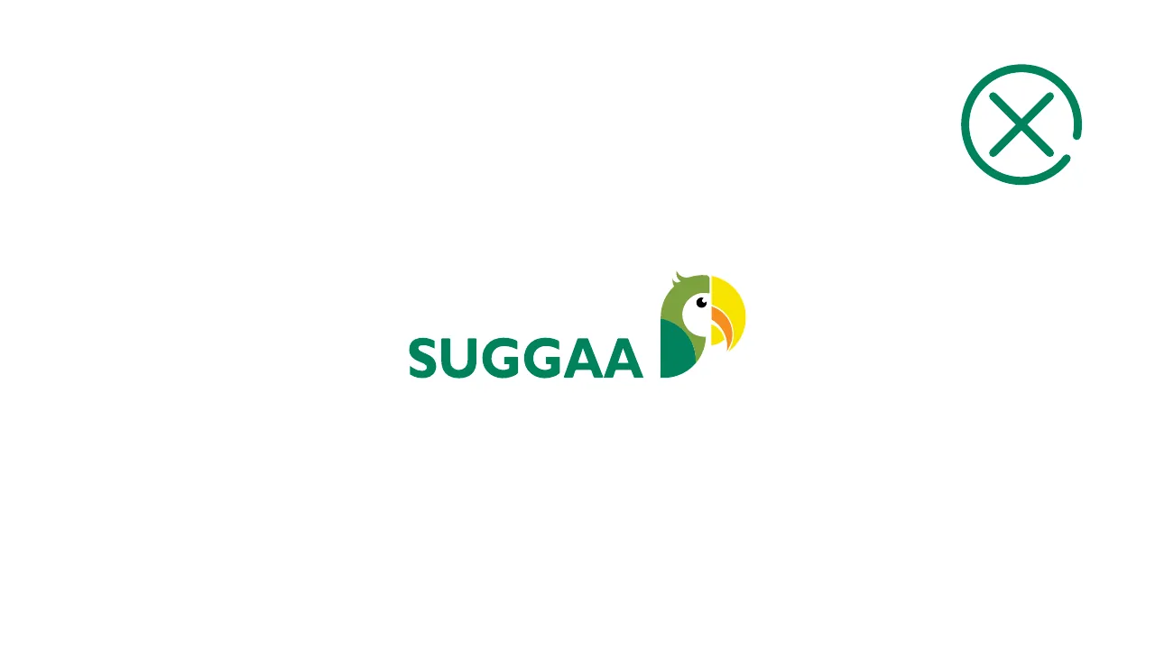 Logo placement example 16: Horizontal logo centred
