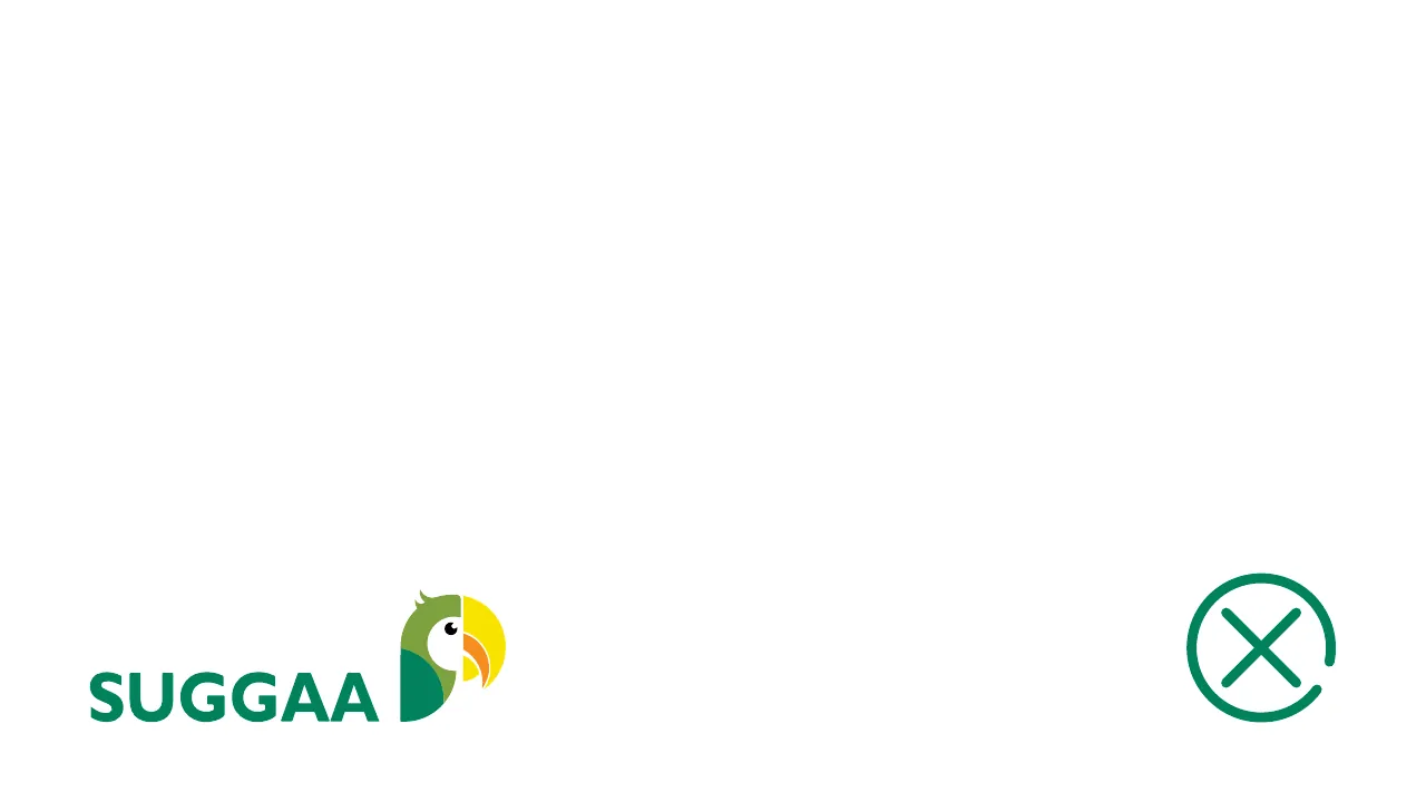Logo placement example 19: Horizontal logo bottom left