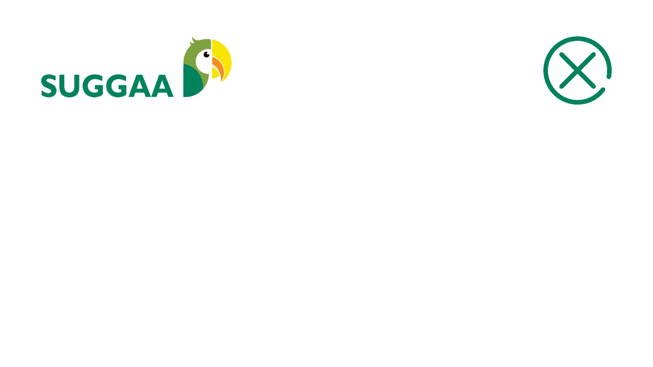 Logo placement example 21: Horizontal logo top left